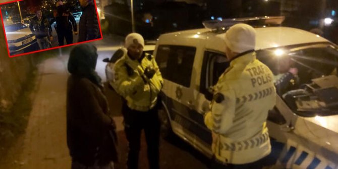 Ehliyetsiz yakalanan oğluna ceza kesilmemesi için polise yalvardı