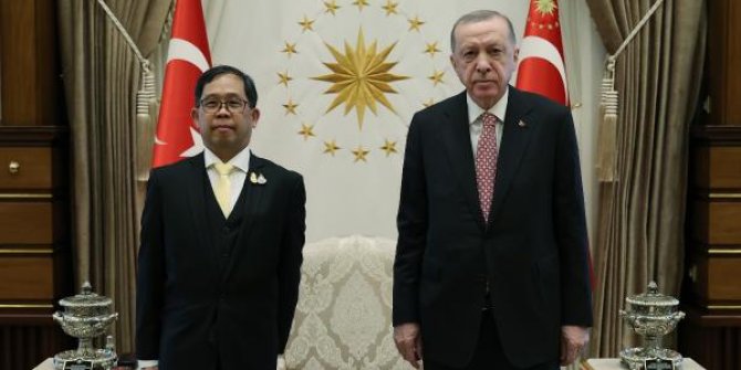 Cumhurbaşkanı Erdoğan, güven mektuplarını kabul etti
