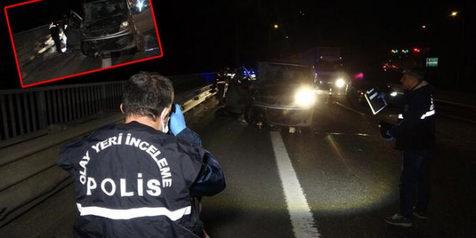 Minibüs TIR'a çarptı: 1 ölü, 1 yaralı