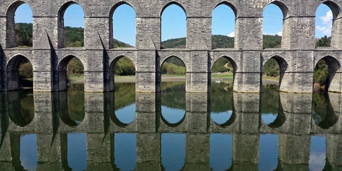 İlkbaharın renkleri Alibeyköy Barajı'nda görsel şölen oluşturdu