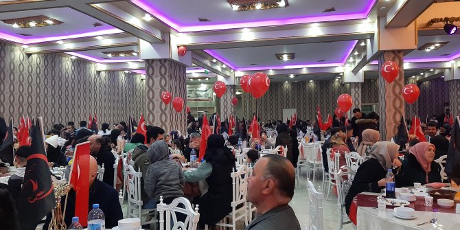 Yıldız Gençlik Teşkilatı Derneği'nden anlamlı iftar programı