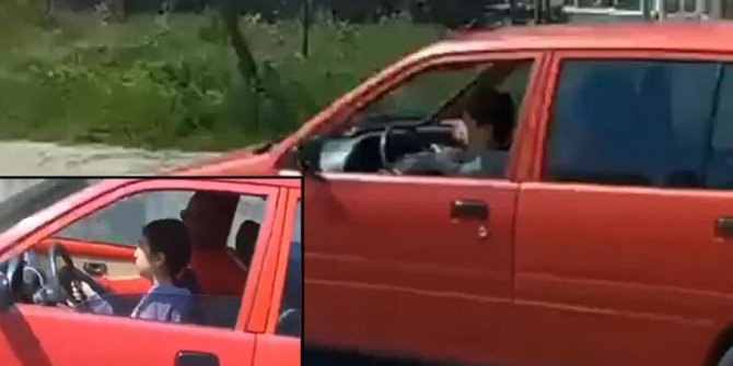 Maltepe’de çocuğa araç kullandıran babaya ceza