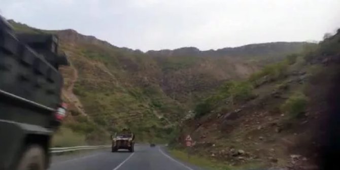 Irak sınırındaki Çukurca'da, askeri hareketlilik