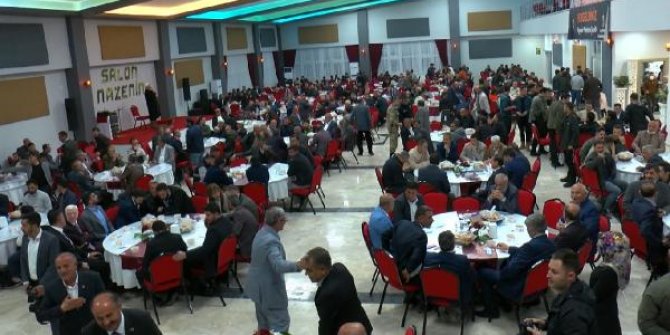 Bakan Bilgin, Muş’ta vatandaşlarla iftar açtı