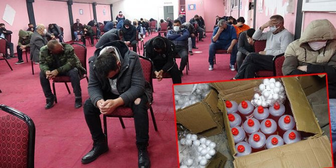 Kumar baskınında 'asit' detayı; 185 kişiye 336 bin TL ceza