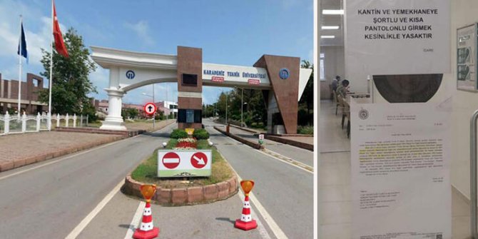 Yurtta 'şort' ve 'kısa pantolon' yasağına soruşturma