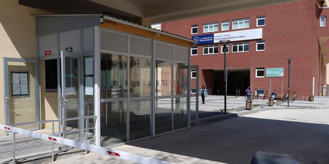 Kız yurduna giren şüpheli gözaltına alındı