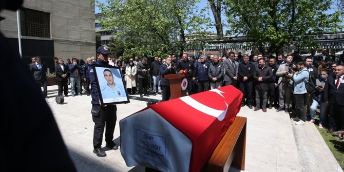 Bursa'da şehit infaz koruma memuru için tören düzenlendi