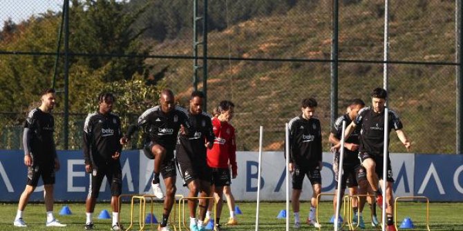 Beşiktaş'ta Kasımpaşa mesaisi başladı