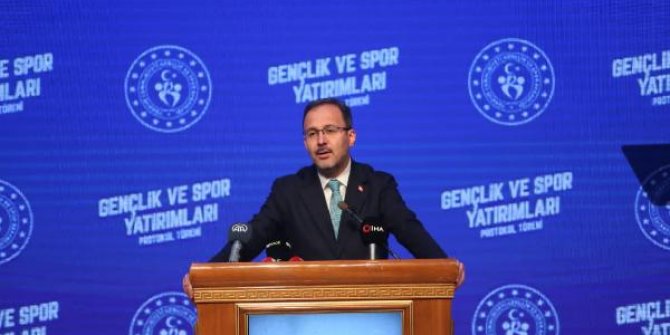 Bakan Kasapoğlu, Elazığ’da yapılacak Gençlik ve Spor Yatırımları Protokol Töreni’ne katıldı