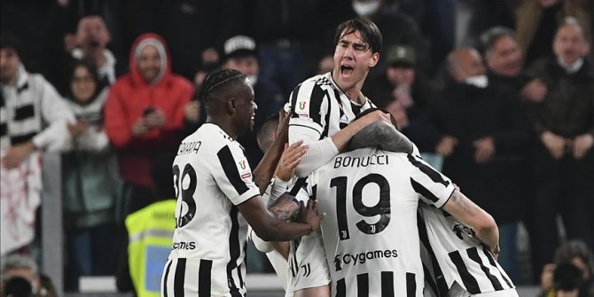 İtalya Kupası'nda Juventus finale yükseldi