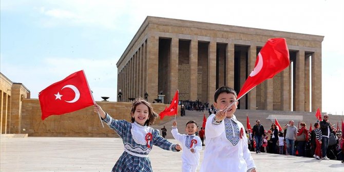 23 Nisan töreni başladı