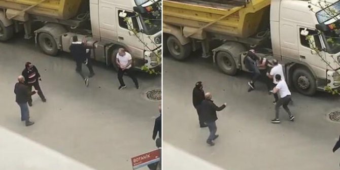 Pendik'te korna çalma kavgası