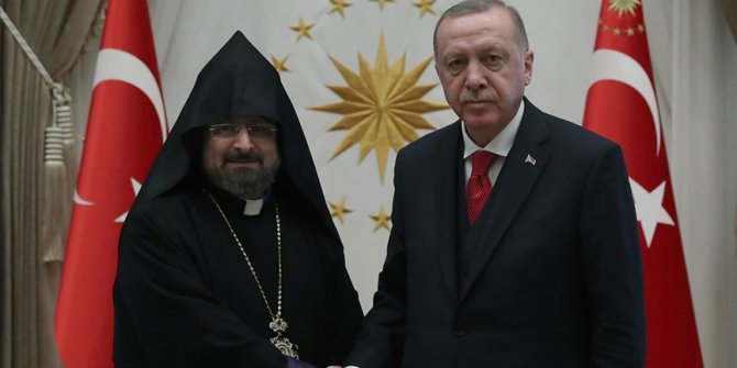 Cumhurbaşkanı Erdoğan, Türkiye Ermenileri Patriği Maşalyan'a mesaj gönderdi