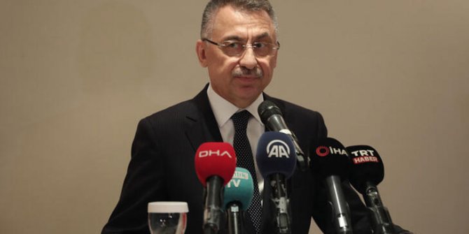 Fuat Oktay: TBMM çatısı altında, millete iftira atmak, fikir terörüdür