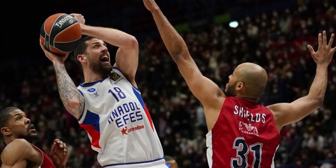 Anadolu Efes, THY Avrupa Ligi'nde AX Armani Exchange Milan'ı konuk edecek