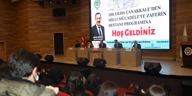 Türk Tarih Müzesi ve Parkı'nda "100. Yılda Çanakkale'den Milli Mücadele'ye Zaferin Destanı" paneli düzenlendi