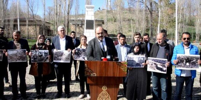 Biden'a Alaca Şehitliği'nden fotoğraflı tepki