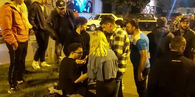 Kazada yaralanan motosiklet sürücüsü, çarptığı otomobili sordu