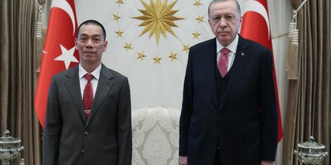 Cumhurbaşkanı Erdoğan, güven mektuplarını kabul etti