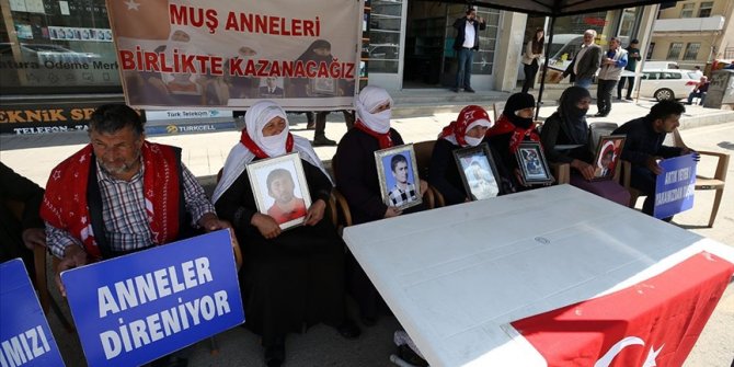 Muş'ta çocuklarını terör örgütünden kurtarmak isteyen ailelerin sayısı 34'e yükseldi