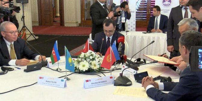 Türk devletleri teşkilatı 5 ülke arasında 'Türk-Ay' konferansı kuruldu