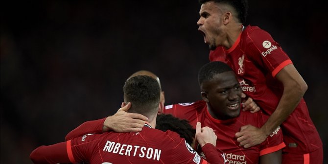 Liverpool, UEFA Şampiyonlar Ligi'de skor avantajını yakaladı