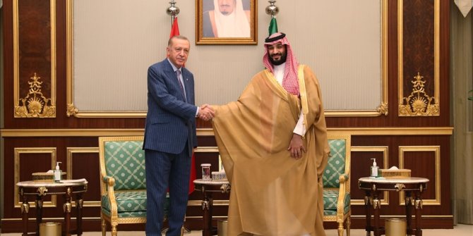 Erdoğan ile Veliaht Prens Selman görüştü! İşte masadaki konular...