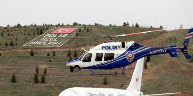 Bayram denetiminde helikopteri çeken sürücülere 'telefon' cezası