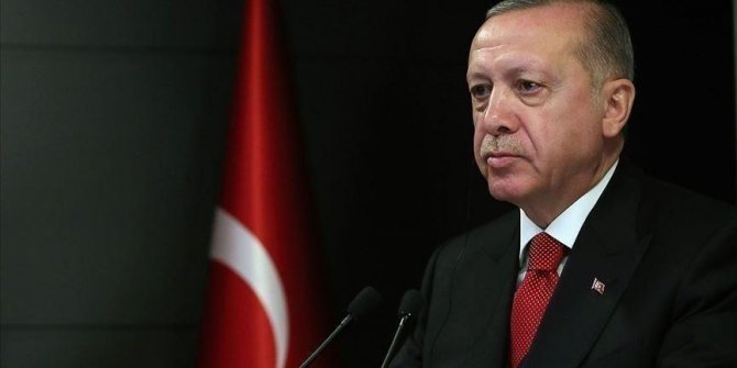 Cumhurbaşkanı Erdoğan, şehit Teğmen Bahadır'ın ailesine başsağlığı mesajı gönderdi