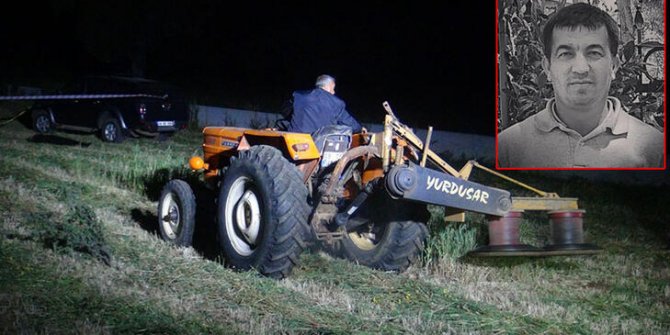 Babasının kullandığı ot biçme makinesinden seken taş, Nebi'yi hayattan kopardı