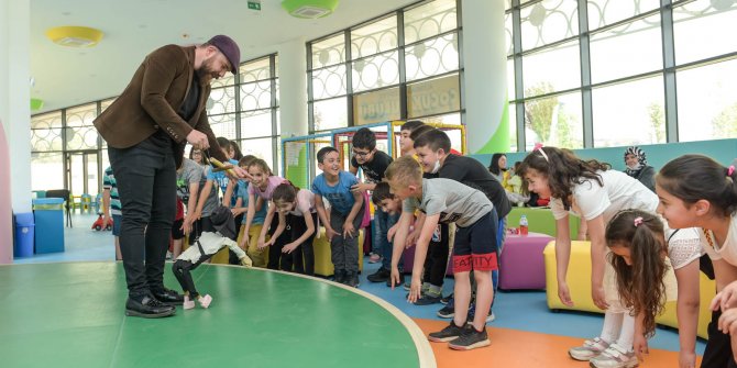 Başkent Millet Bahçesi Çocuk Kulübü'nde "kukla gösterisi” düzenlendi