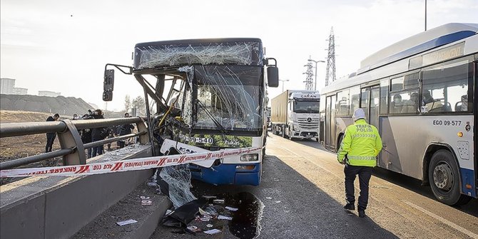 Ankara'da bir kişinin öldüğü 34 kişinin yaralandığı kazada EGO şoförüne dava