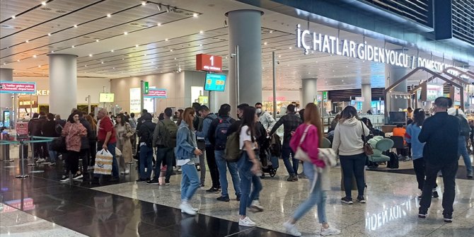 Türkiye'de 4 ayda hava yolunu kullanan yolcu sayısı 41 milyonu aştı
