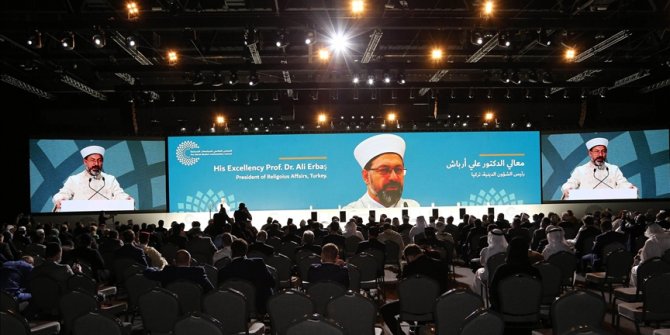 Diyanet İşleri Başkanı Erbaş: Kendi aramızda dayanışmayı güçlendirdiğimizde birçok sorun kolayca çözülebilecektir