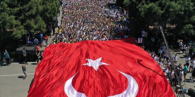 Tüm dünya koşamayanlar için koştu