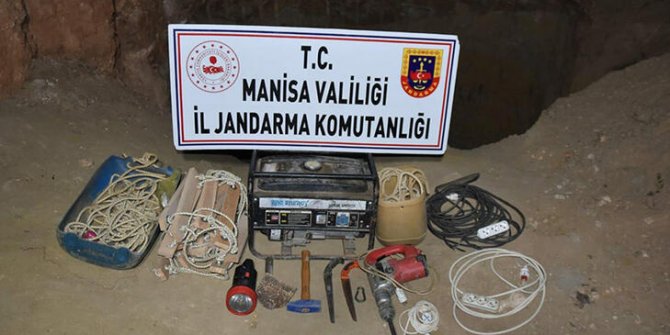 Tümülüslerde kaçak kazıya suçüstü