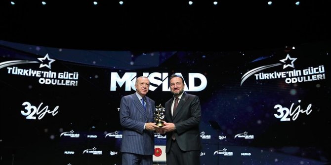 MÜSİAD'ın 'Türkiye’nin Gücü Ödülleri' sahiplerini buldu