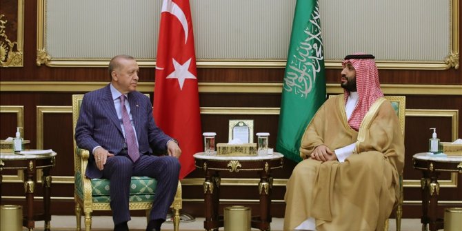 Cumhurbaşkanı Erdoğan, Suudi Arabistan Veliaht Prensi Selman ile telefonda görüştü