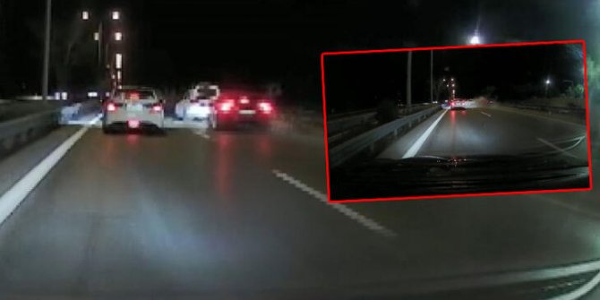 Tuzla'daki feci kaza kamerada