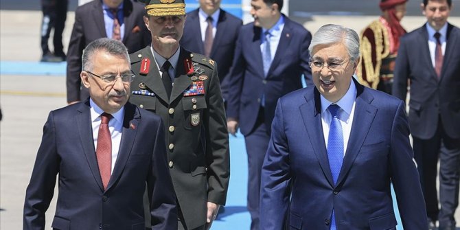 Kazakistan Cumhurbaşkanı Tokayev Ankara'da