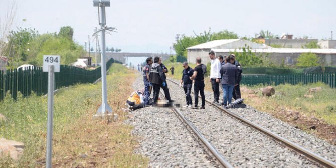 Diyarbakır'da ray üzerinde başı gövdesinden ayrılmış erkek cesedi bulundu