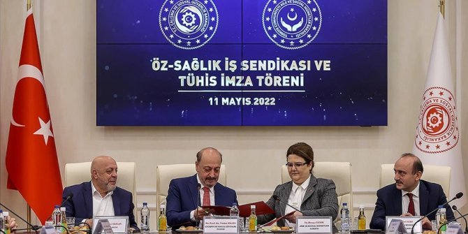 Aile ve Sosyal Hizmetler Bakanlığında 25 bin işçiyi kapsayan toplu iş sözleşmesi imzalandı