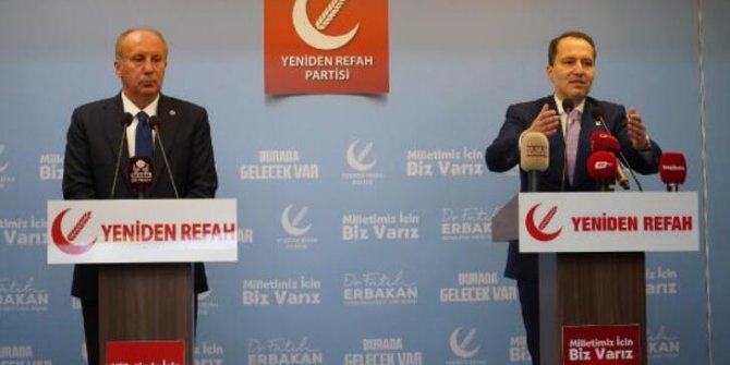 Muharrem İnce’den Fatih Erbakan’a ziyaret