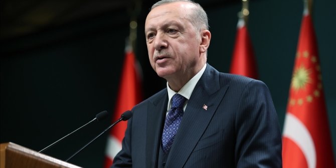 Cumhurbaşkanı Erdoğan'dan BAE Devlet Başkanı Halife bin Zayed El Nahyan için taziye paylaşımı