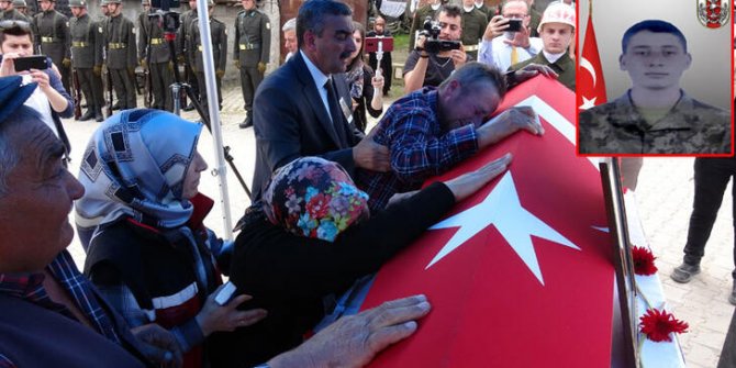 Balıkesir, şehidini gözyaşlarıyla son yolculuğuna uğurladı