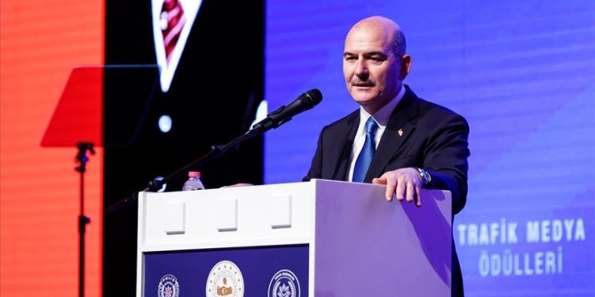 İçişleri Bakanı Soylu: Ölümlü trafik kazası sayısı yüzde 40,8 azaldı