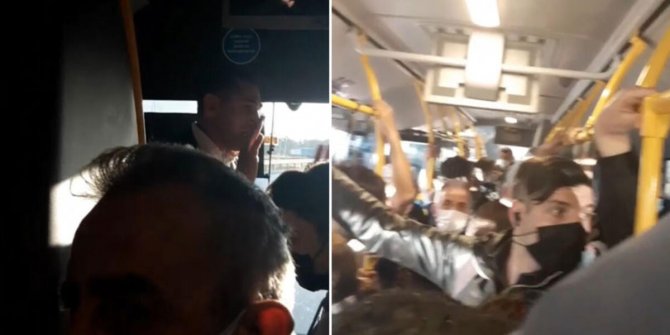 İETT otobüsünün şoförü, "psikolojim bozuldu" diyerek kontak kapattı