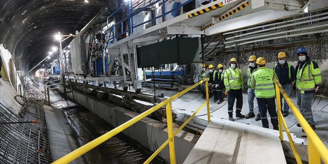 Bakan Karaismailoğlu: Halkalı-İstanbul Yeni Havalimanı Metro Hattı'nda TBM çalışmaları tamamlandı