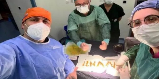 Safra kesesinden 1250 taş çıktı, doktor ismini yazdı
